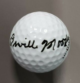Orville Moody (d.  2008) Rare Signed Spalding Golf Ball,  Us Open Winner,  Jsa Aloa