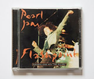 Pearl Jam : Flashpoint Rare Live Cd Import " With The Doors " 1994.  Big Music.