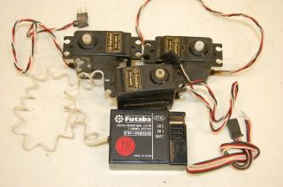 Futaba Fp - R2gs Fp - S28 Reciever Servo 3 Prong Vintage Rare.