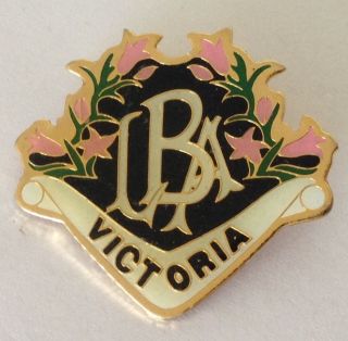 Victorian Ladies Lawn Bowling Club Badge Rare Vintage (l10)
