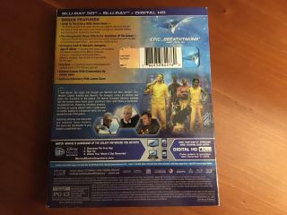 Guardians of the Galaxy (3D/Blu - ray Disc,  2014,  Includes Rare OOP Slipcover) 2