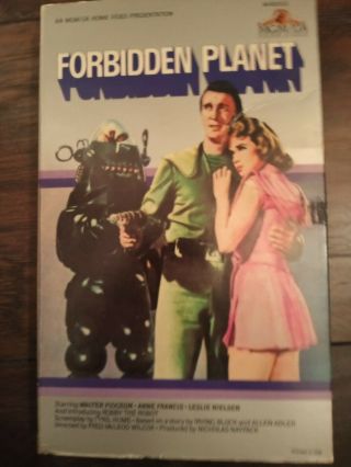 Rare Vintage Mgm 1983 Forbidden Planet Vhs This Is In Cond Horror