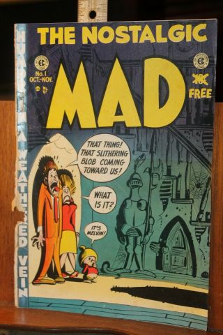 The Nostalgic Mad 1 (1972) Rare Comic Rough