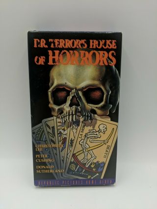 Dr.  Terror’s House Of Horror (1965) Vhs Rare Horror Christopher Lee Cult Classic