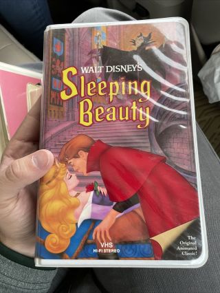 Sleeping Beauty Vhs Black Diamond Rare Walt Disney Classics Clamshell