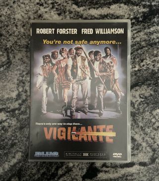 Vigilante (1983) (dvd,  1983) Rare Dvd