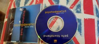 Pete Townshend Cd Psychoderelict Music Only Rare Oop 1993 Eel Pie The Who