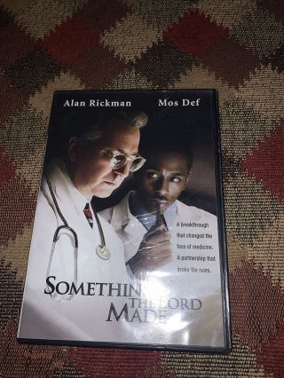 Something The Lord Made (dvd,  2005) Hard To Find/ Rare (hbo Films)