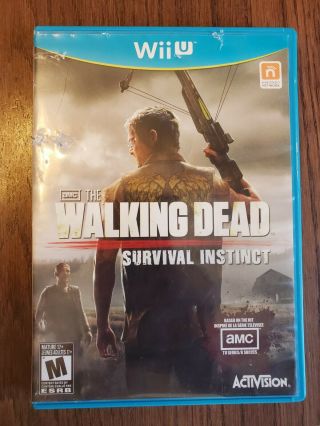 The Walking Dead Survival Instinct Wii U Video Game Rare