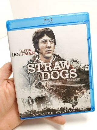 Straw Dogs 1971 (blu - Ray Disc,  2011,  Unrated) 40th Anniversay Rare Oop Htf