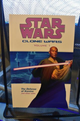 Star Wars Clone Wars Volume 1 The Defense Of Kamino Dark Horse Tpb Rare Oop Mace