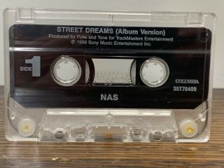 Nas,  Street Dreams / Affirmative Action,  Audio Cassette Single Rare 2