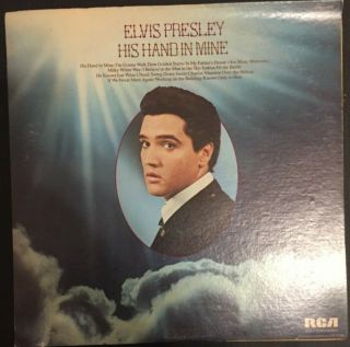 Elvis Presley His Hand In Mine Lp Rca Anl1 - 1319 Stereo Rare In