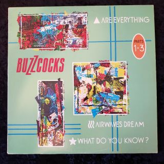 Buzzcocks Are Everything Rare 6 - Track 12 " Ep Vinyl Canada Punk Wave Vg,