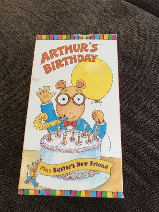 Arthur’s Birthday (vhs) Rare