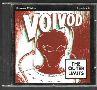 Voivod - The Outer Limits Cd 1993 Mca Mechanic 3d Glasses Thrash Prog Metal Rare