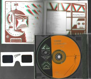 Voivod - The Outer Limits CD 1993 MCA Mechanic 3D Glasses Thrash Prog Metal Rare 3
