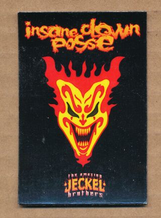 Insane Clown Posse The Jeckel Brothers Rare Promo Magnet 1999