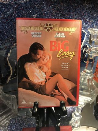 The Big Easy Dvd 1987 Dennis Quaid Ellen Barkin Rare/oop Like Red Case