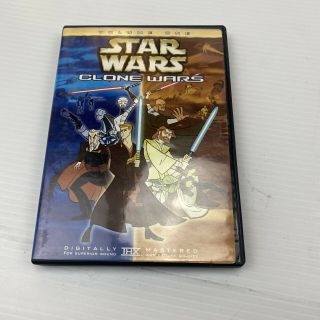Star Wars Clone Wars: Volume One 1 (dvd,  2005) With Insert - Animated Rare