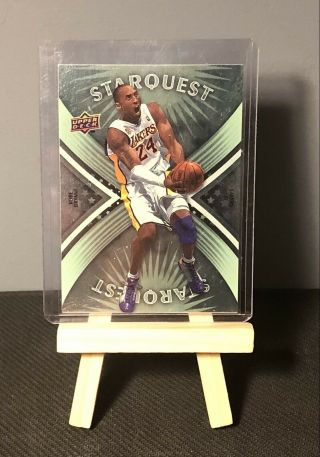 2008 Upper Deck First Edition Kobe Bryant Starquest Sq - 5 Rare Green Lakers