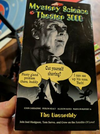 The Unearthly - Rare Horror Vhs Mst3k Mystery Science Theater 3000 Great Episode
