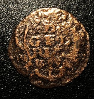 1767 Netherlands Gelderland Dutch Republic 1 Duit Rare Copper Polished Coin