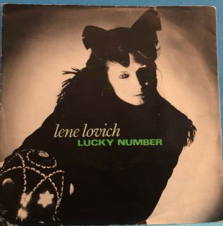 Lene Lovich - Lucky Number/new Toy 45 Rpm - Stiff Records - Buy 149 - Very Rare