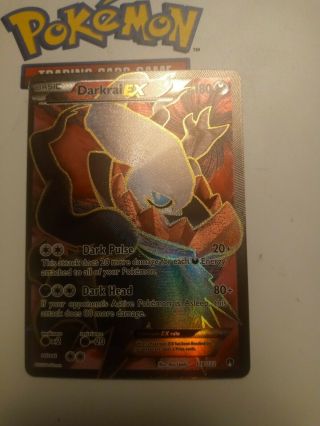 Darkrai Ex 118/122 Opened And Packaged Today In