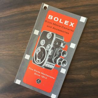 Vintage Bolex Sales Brochure Camera Projector Accessories Mid Century Rare 50 