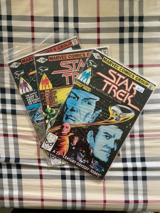 Rare Marvel Comics Star Trek The Motion Picture 1 2 3 (1980) - Comicbook Comic