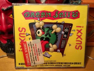 Green Jellö Suxx Cd (3 Litte Pigs) Rare Tool Danny Carey Maynard James Keenan