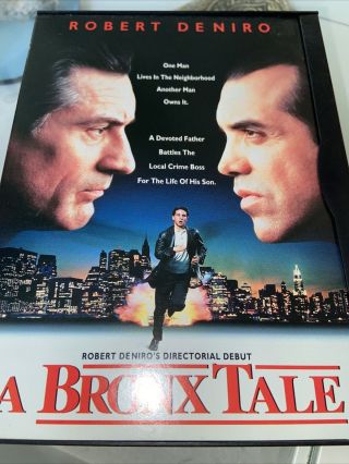 A Bronx Tale (dvd,  1998) Rare Dvd Snapcase - Robert Deniro