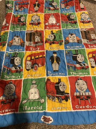 Vintage Thomas The Tank Twin Comforter Only Very Rare