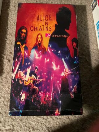 Alice In Chains - Unplugged Vhs,  Rare 1996 Concert York,  13 Songs Live