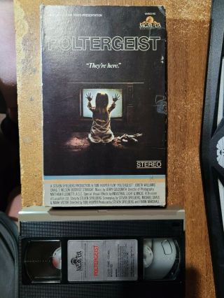 Poltergeist (1981) Tobe Hooper,  Steven Spielburg Mgm Big Box Rare