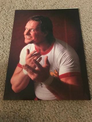 Vintage Rowdy Roddy Piper Wwf Wrestling Pinup Photo 1990s Wcw 1991 Rare