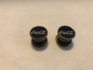 Rare 1920’s Blue Coca Cola Cufflinks