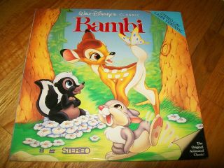 Bambi 2 - Laserdisc Ld Very Rare Walt Disney Cav Standard Play