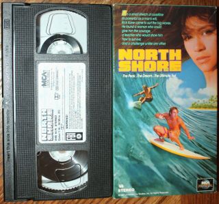North Shore (vhs) Gregory Harrison,  Nia Peeples.  Vg Cond.  Rare.  Surfing Movie Nr