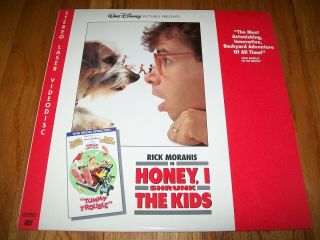 Honey,  I Shrunk The Kids Laserdisc Ld Very Rare Walt Disney