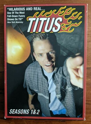 Titus - The Complete First And Second Seasons (dvd,  2005,  6 - Disc Set) Rare