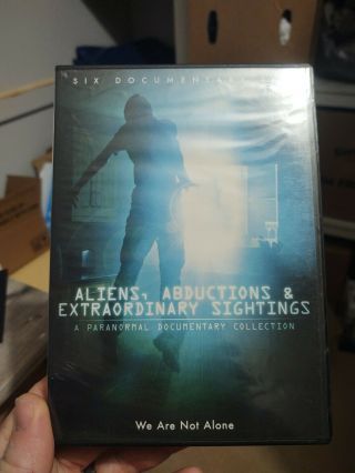 Aliens,  Abductions Extraordinary Sightings Rare Dvd 3 - Disc Set