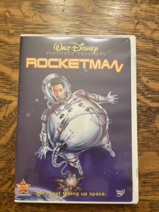 Rocketman (dvd,  1997) Rare Walt Disney / Harland Williams