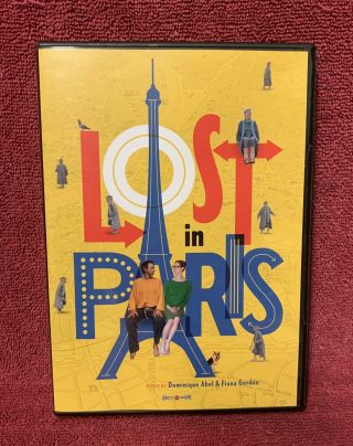 Lost In Paris - Dvd - Offbeat Foreign Rare & Oop Film - Oscilloscope - Very Good