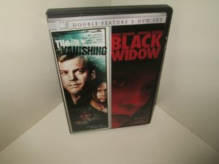 The Vanishing - Sandra Bullock 1993 / Black Widow - Debra Winger 1987 Rare Dvd