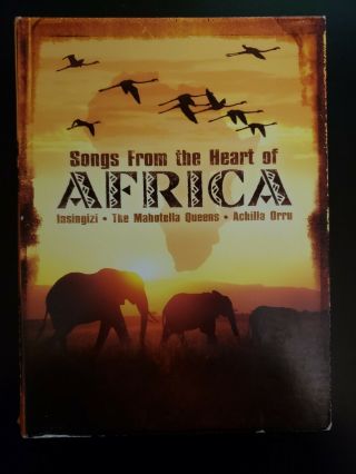 Songs From The Heart Of Africa Rare Cd 3 - Disc Set With Case Buy 2 Get 1