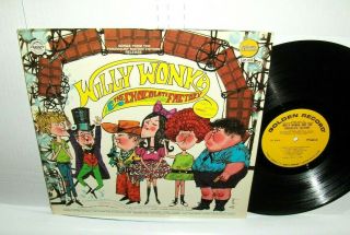 Golden Orch & Chorus - Willy Wonka & The Chocolate Factory Lp Rare Children 