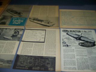 Vintage.  Lcu Landing Craft (part 1 & 2).  R - C Plans/details/photos Rare (323v)