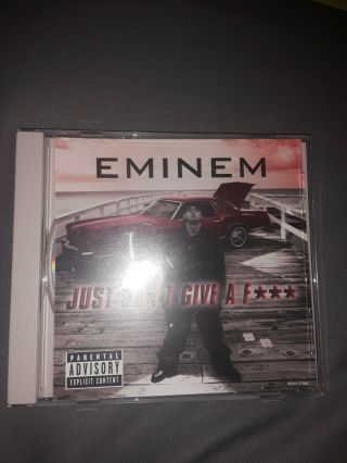 Eminem Just Dont Give A Fuck Promo Rare Cd